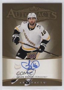 2021-22 Upper Deck Artifacts 2005-06 Retro Auto Facts Jason Zucker #RAF-JZ Auto