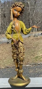 LARGE 30" Mid Century Hollywood Regency Pixie Elf Fairy Figure Rare ARP - Picture 1 of 14