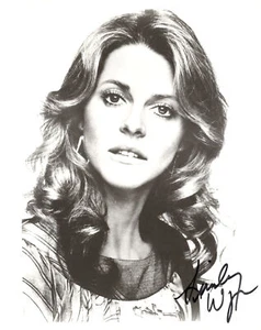Foto biónica de actriz biónica certificada por la JSA Lindsay Wagner autografiada firmada 8x10 - Imagen 1 de 2