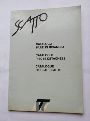 PIAGGIO SCATTO CATALOGO PARTI DI RICAMBIO  TESTO ITALIANO  FR UK     (553) - Immagine 1 di 4