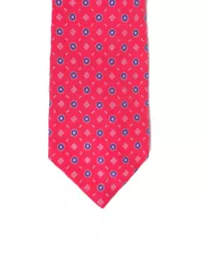 TODAY'S MAN NECKTIE RED SILK 58" X 3.75" - Picture 1 of 1