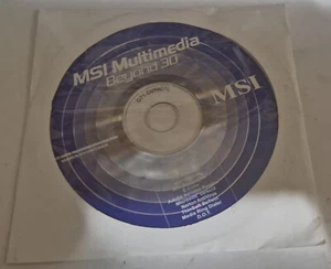 MSI Multimedia Beyond 3D Driver Software GeForce Video Cards G71-SVPA070 - Photo 1/2