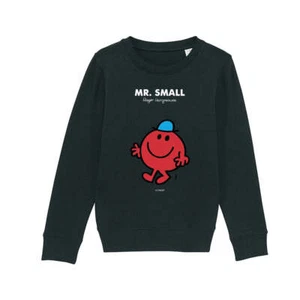 Mr Men Sweatshirt Mr. Small Long Sleeve Kids Unisex Jumper Pullover - Picture 1 of 16
