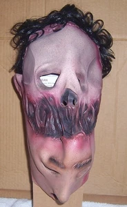 Two Face Latex Halloween Mask 2006 Mario Chiodo Studios face peeling off skull - Picture 1 of 6