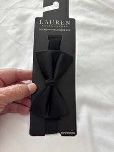Lauren Ralph Lauren Boys Silk Blend Bow Tie. One Size New with Tag. MSPR $35. - Picture 1 of 4
