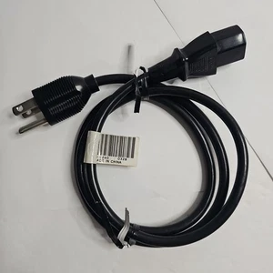 I-Sheng 3-prong FEMALE power Cord Cable Replacement Black 36" Long - Picture 1 of 5