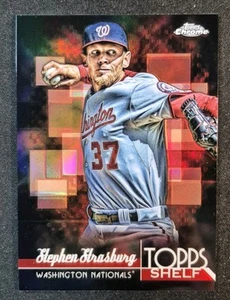 Stephen Strasburg 2014 Topps Chrome #TS-SS Topps Shelf Insert Nationals Baseball - Picture 1 of 2