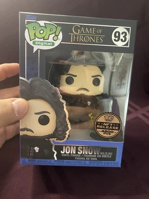 Funko Pop! Digital Game of Thrones 93 Jon Snow Wildling Release 4500pcs - Image 1 of 4