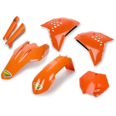 Cycra Powerflow Plastic Kit - Orange 1CYC-9306-22 Foto 1 de 3