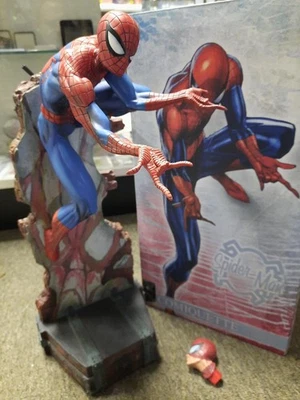 Sideshow EXCLUSIVO J. Scott Campbell Spider-Man Comiquette LE 0611/1750 Estatua Foto 1 de 4