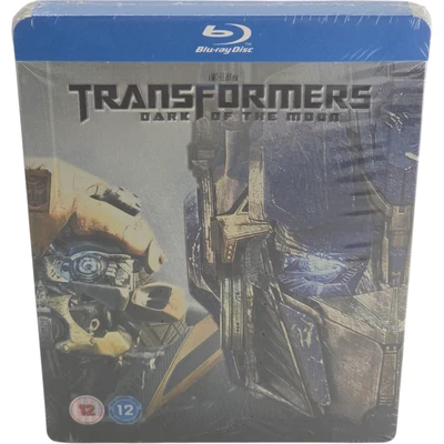 Transformers: Dark of The Moon Steelbook Débossé Blu-Ray Zavvi Ltd 2013 Area B - Image 1 of 4