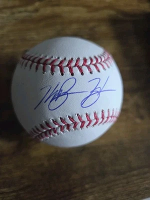 Ke'Bryan Hayes Signed OML Baseball PSA COA Pittsburgh Pirates - Image 1 of 3