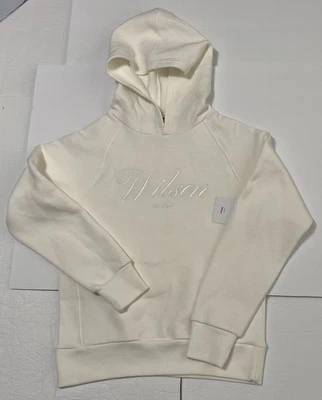 Sudadera con capucha Wilson Girls Script bordada juvenil talla mediana precio de venta sugerido por el fabricante $40 Foto 1 de 4