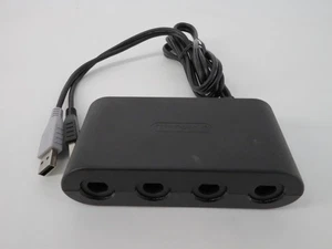 Mando GameCube Original Nintendo Switch Wii U Adaptador 4 Puertos WUP-028 - FUNCIONA - Imagen 1 de 4