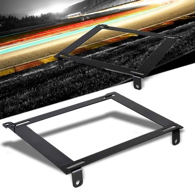 2x Steel Bucket Racing Seat Low Mounting Bracket For Acura 02-06 RSX Coupe DC5 - Image 1 of 4