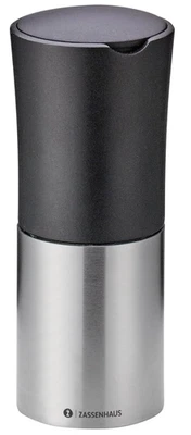 Mulino per Moscata E Spezie, in Acciaio Inox E Plastica, Nero-Argento, Macina Pe - Immagine 1 di 4