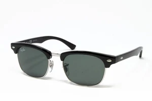 Ray Ban Junior Clubmaster RJ9050S-10071 Black 45mm Kids Boy's Sunglasses - Picture 1 of 5