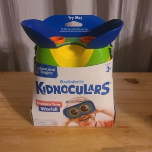 Educational Insights GeoSafari Jr. Kidnoculars - Binoculars for Kids Ages 3+ NEW - Picture 1 of 5
