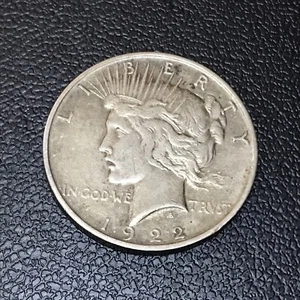 Peace Dollar Münze 1922 D - Bild 1 von 2
