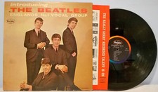 BEATLES Introducing VeeJay 64 MONO oval colorband Love Me Do /PS I Love You NICE