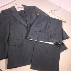 Tuta uomo vintage LaCrosse 2 pezzi, 42L, blu erica, pantaloni vita alta [CH09] - Foto 1 di 11
