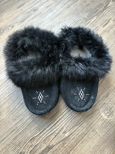 Manitobah Mukluks Kleinkind Hausschuhe Größe 11-12t - Bild 1 von 4