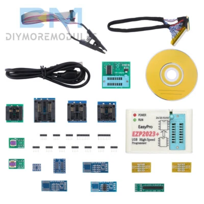 EZP2023 High-Speed SPI Programmer Support 24 25 93 95 EEPROM 25 FLASH BIOS Chip - Image 1 of 4