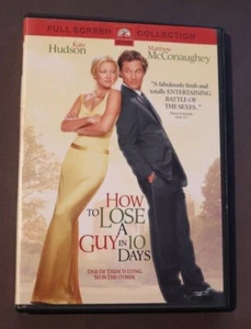 DVD How To Lose A Guy In 10 Days Full Screen Collection K. Hudson/M. McConaughey - Bild 1 von 3