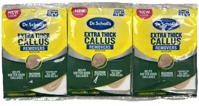 Dr Scholls CALLUS REMOVER Extra Thick 4 cushions ( 3 pack ) -- package may vary - Image 1 of 3