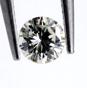 Lustrous Natural Loose Diamond Round Brilliant Cut H/SI1 Grade 0.05 Ct Certified - Picture 1 of 15