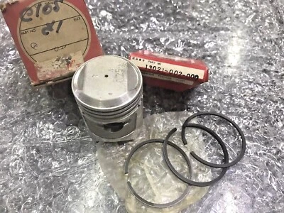 Pistón y anillo Honda Cub 55 C105 C105T CA105T 0,25 NOS 13102-002-000 y 13021-002-000 Foto 1 de 4
