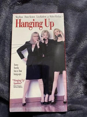 HANGING UP - VHS - 2000 - MEG RYAN - DIANE KEATON - LISA KUDROW - MATTHAU - NEW  - Image 1 of 3