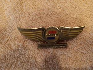 Vintage  United Airlines Wings Pin" Future Flight Attendant " - Picture 1 of 2