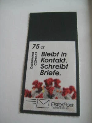 2020 Elster Post Adhesive Stamp on "Bleibt in Kontakt Schreibt Briefe" - MNH - Image 1 of 3
