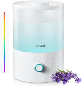 Umidificatore per camera da letto Diffusore Aromaterapia Luce Notturna 25W - Foto 1 di 7