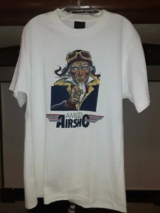 AMIGO AIRSHO T-SHIRT TOUCH OF GOLD 100% COTTON MADE USA - Picture 1 of 3