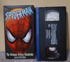 Spider-Man The Ultimate Villain Showdown Animated Cartoon VHS 2002 - Picture 1 of 5