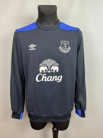 EVERTON TOP TRAINING FOOTBALL SOCCER  UMBRO SWEATSHIRT MENS SIZE L Cover