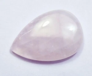 Natural Rose Quartz Cabochon 33.00 Ct Certified Loose Gemstone With Free Gift - Picture 1 of 8
