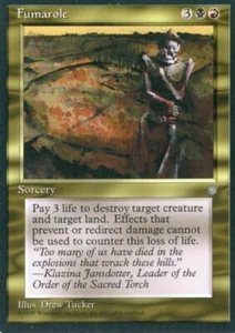 1X FUMAROLE ICE AGE MTG MAGIC LP X1 (yourdeckbuilder) - Picture 1 of 1