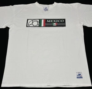 Vintage France '98 World Cup Soccer Mexico T-Shirt Adult Mens Size XL Rare - Picture 1 of 12