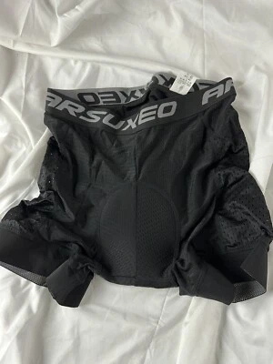 Arsuxeo Breathable Men's Mountain Bike Shorts 5D Padded Bicycle Accessories XL - Image 1 of 4