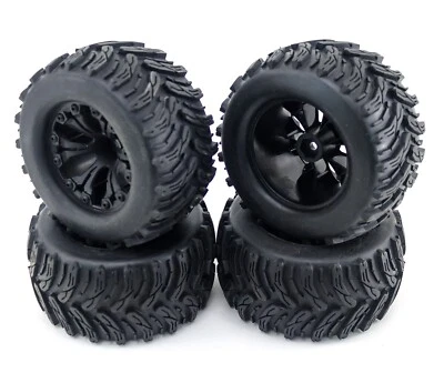 Redcat Dukono PRO Pre-Mounted 12mm 1/10 Scale Tire Wheels Set (4pc) 70121 - Image 1 of 3