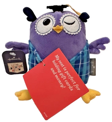 Hallmark Stuffed Owl Gift Card Holder Graduation - Image 1 of 4