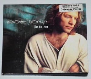 BON JOVI Lie To Me AUS Release Includes 1996 Calendar Poster Good Condition - Picture 1 of 4