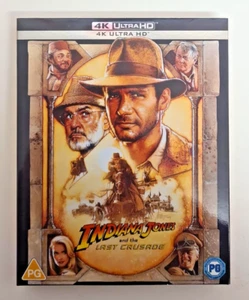 4K UHD BLU-RAY THE LAST CRUSADE INDIANA JONES NEW SEALED UK STOCK - Picture 1 of 2
