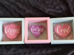 3 Signs: Brave Spirit, Fierce Mind, Kind Heart - Picture 1 of 12