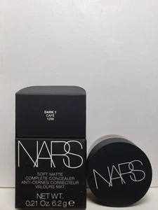 NARS Soft Matte Complete Concealer Dark 1 Cafe 0.21oz/6.2g BNIB - Picture 1 of 6