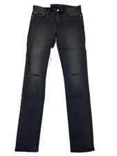 BLK DNM Men's Schools Black Mid Rise Jeans 25 #MJ350701 Size 31/34 NWT