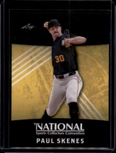 Paul Skenes 2024 Hoja The National NSCC Exclusivo Steel City Promo/2500 Piratas - Imagen 1 de 2